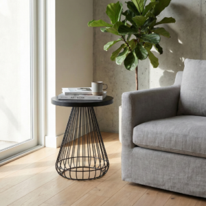 The Noir Hourglass Pedestal (Sophisticated)