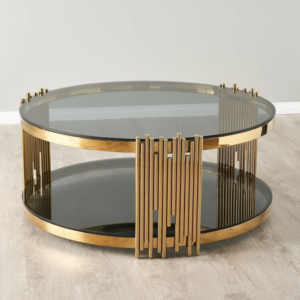Circular Two-Tier Coffee Table